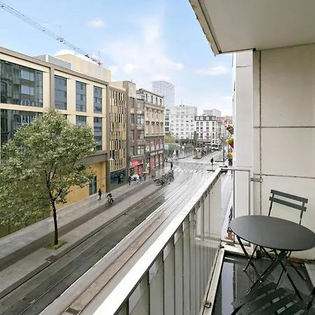 Studio In City Center With Terrace, Netflix - Wifi Antwerp Exterior photo